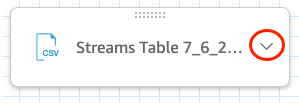 License Statistics - Importing data to Amazon QuickSight - step 4 - update file