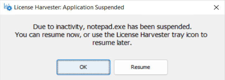 License Statistics - License harvester